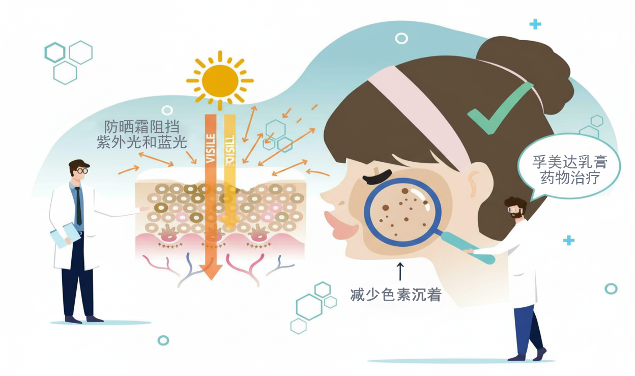 黄褐斑治疗时必须用什么样的防晒霜？