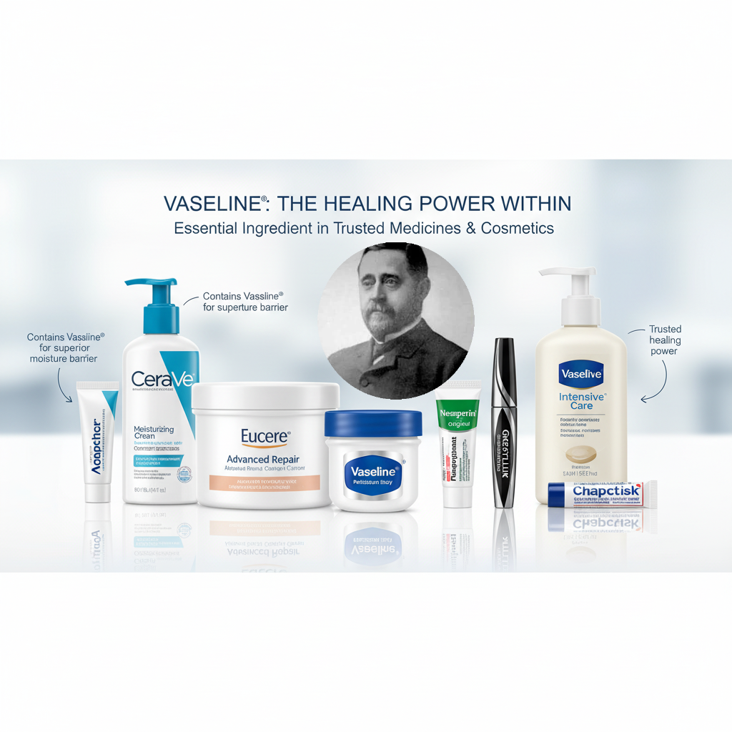 从曾经石油业的废物到现代医药化妆品业的宠儿：凡士林的进阶史